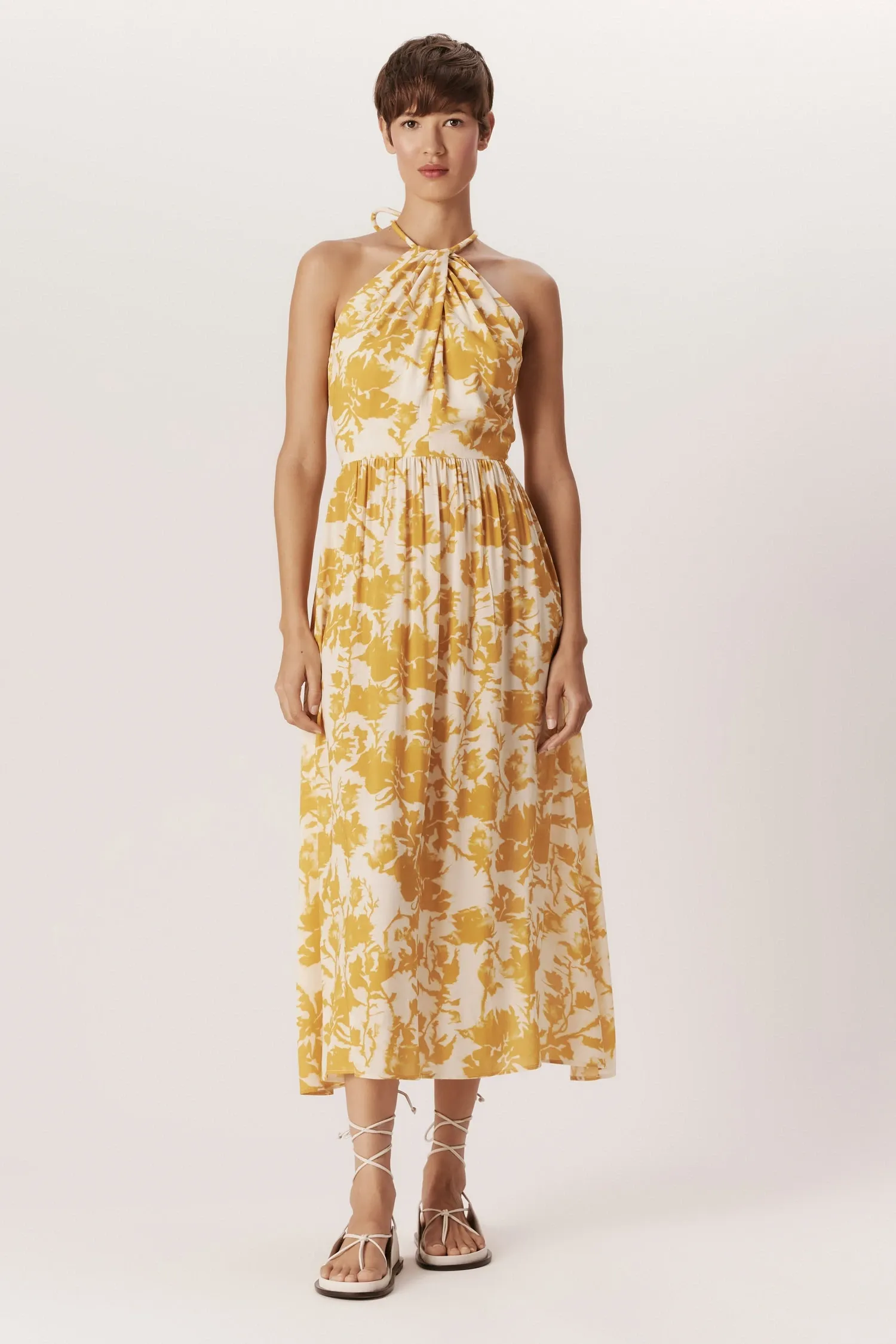 007327_VESTIDO_DECOTE_ALTO_TRANSPASSADO_FLORAL_AMARELO_ANDREAMARQUES -1-